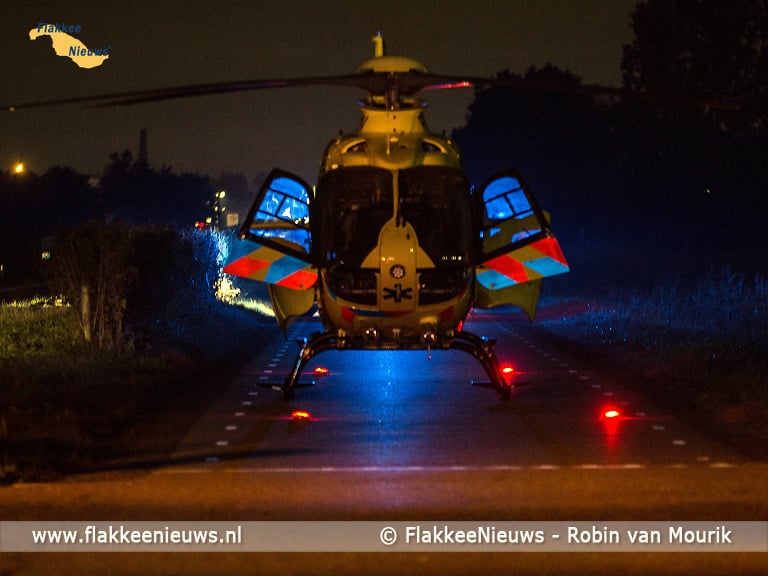 Meerdere gewonden bij ongeval Langeweg Middelharnis
