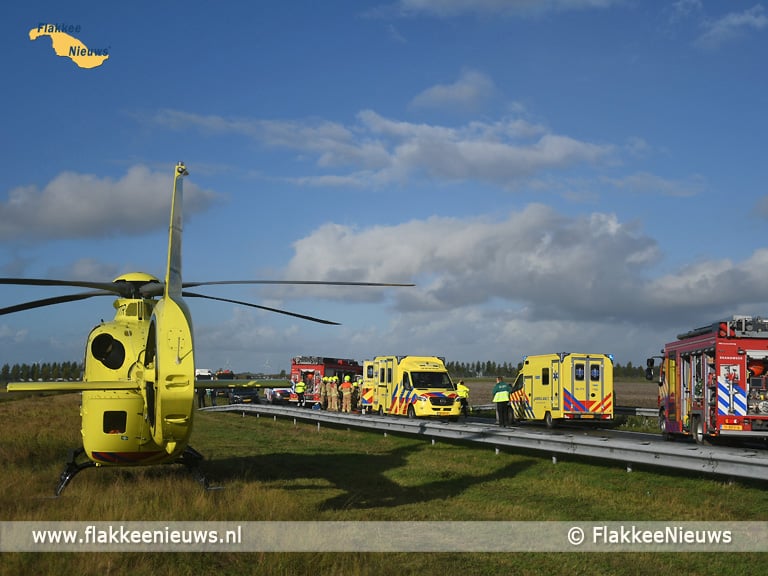Ernstig ongeval N59 met dodelijke afloop