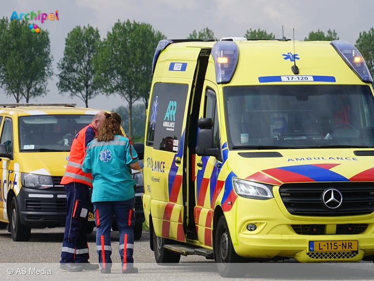 Motorrijder gewond na ongeval op Groeneweg in Nieuwe-Tonge