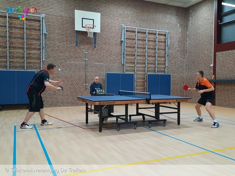 Tafeltennisvereniging De Treffers verslaat Papendrecht