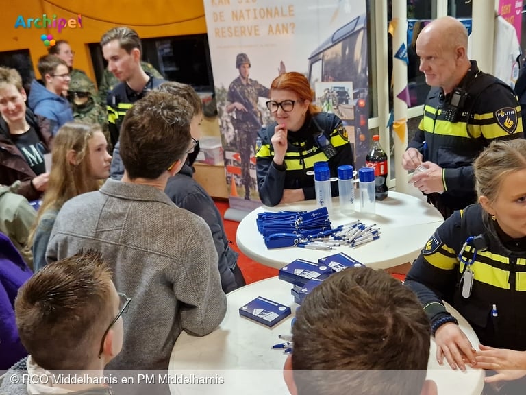 Drukbezochte studie-en beroepenmarkt bij de CSG Prins Maurits en RGO College