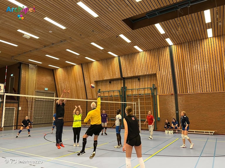 Volleybalclub Intermezzo al 60 jaar in beweging