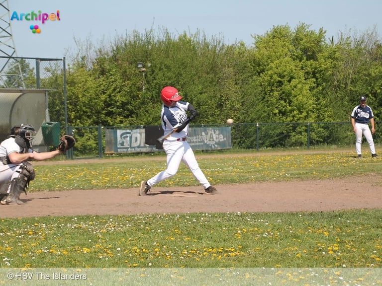 Spanning en actie bij Honkbalteam The Islanders