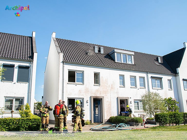 Woning onbewoonbaar na brand