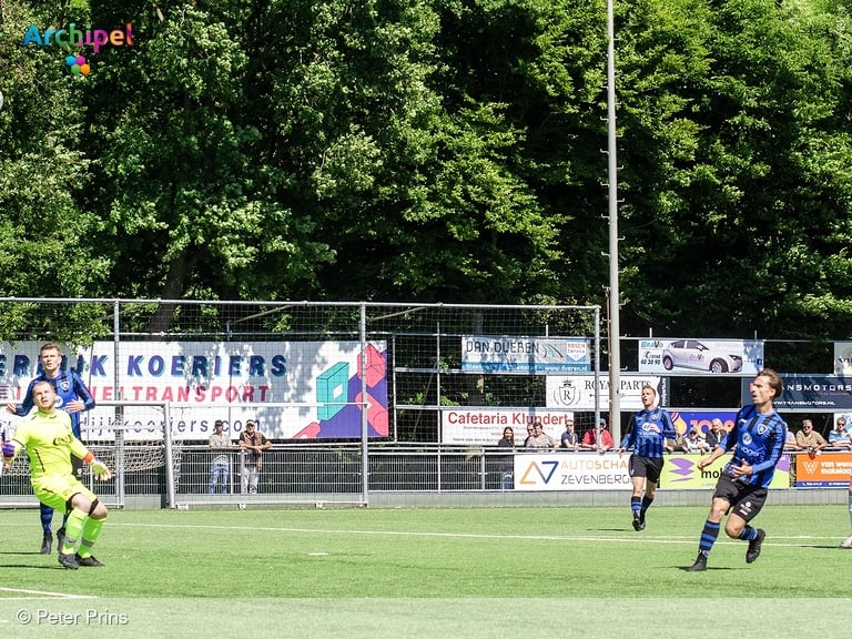 Klundert en De Jonge Spartaan delen de punten in spannende wedstrijd