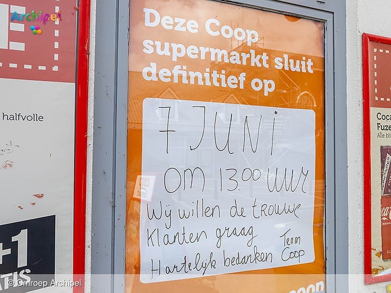 Enige supermarkt in Melissant gaat dicht