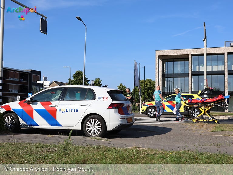 Fietser gewond bij ongeval