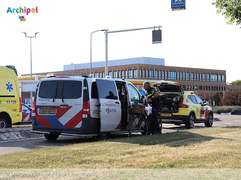 Fietser gewond bij ongeval