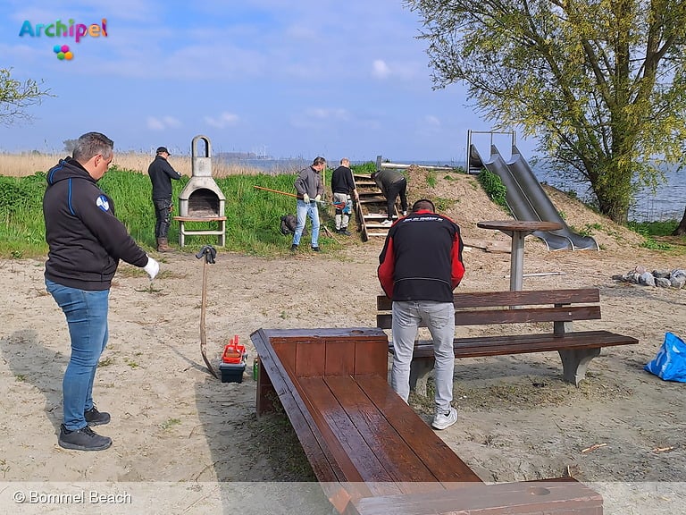 Voortaan ook zwemadvies voor verborgen strandje in Den Bommel
