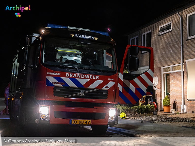 Woning vol rook door vergeten pannetje op het vuur