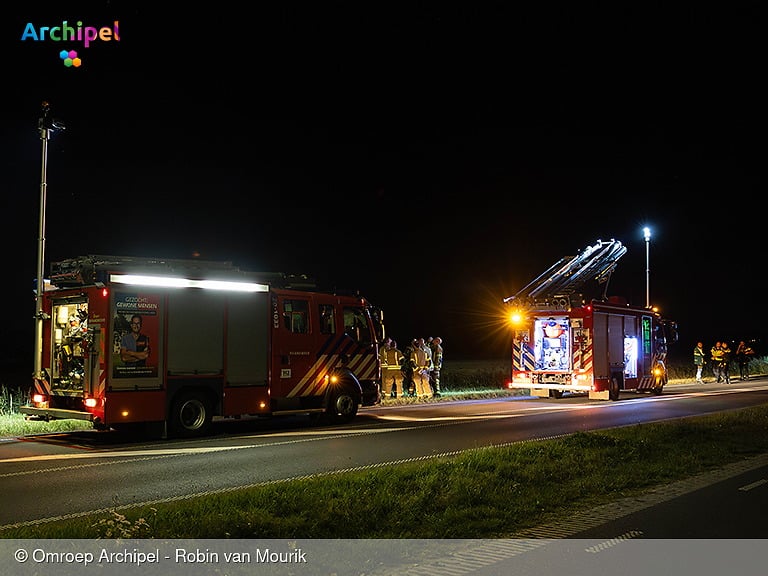Automobilist slaat alarm na vreemde ontmoeting bij ongeval