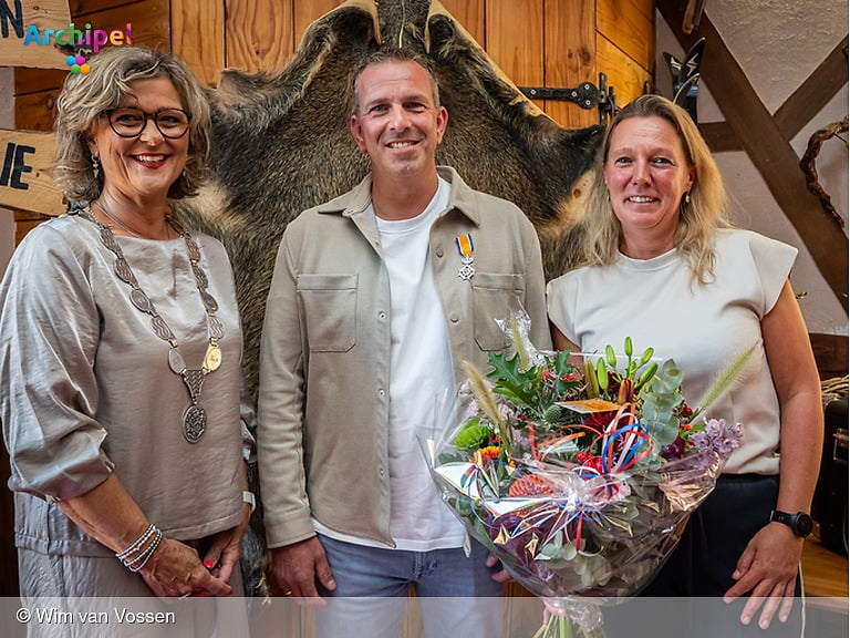 Koninklijke onderscheiding voor Wilco de Bakker