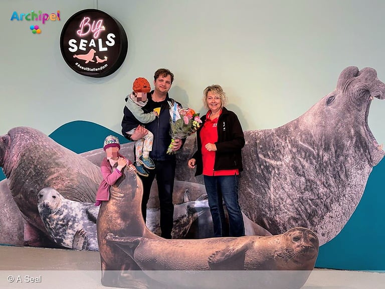 A Seal ontvangt 500.000ste bezoeker