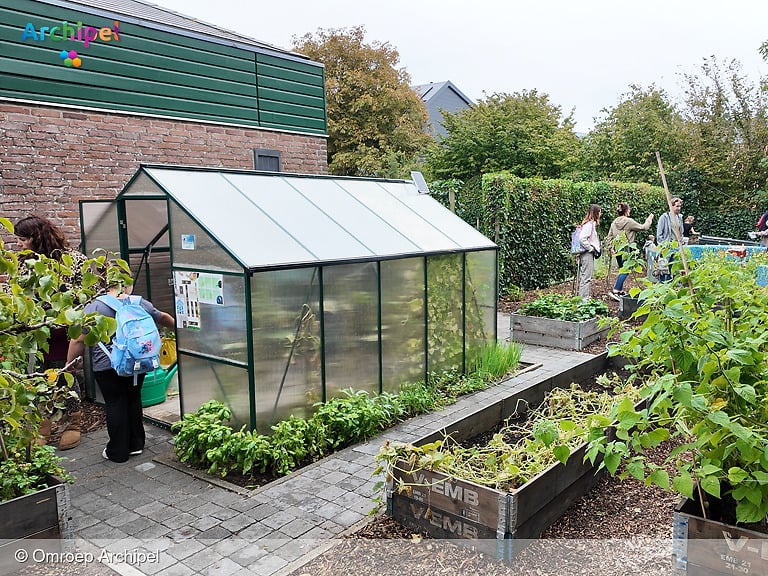 OBS De Westhoek opent vernieuwde moestuin met feestelijke oogstdag
