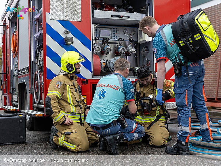Brandweer Ooltgensplaat wint eilandelijke wedstrijd