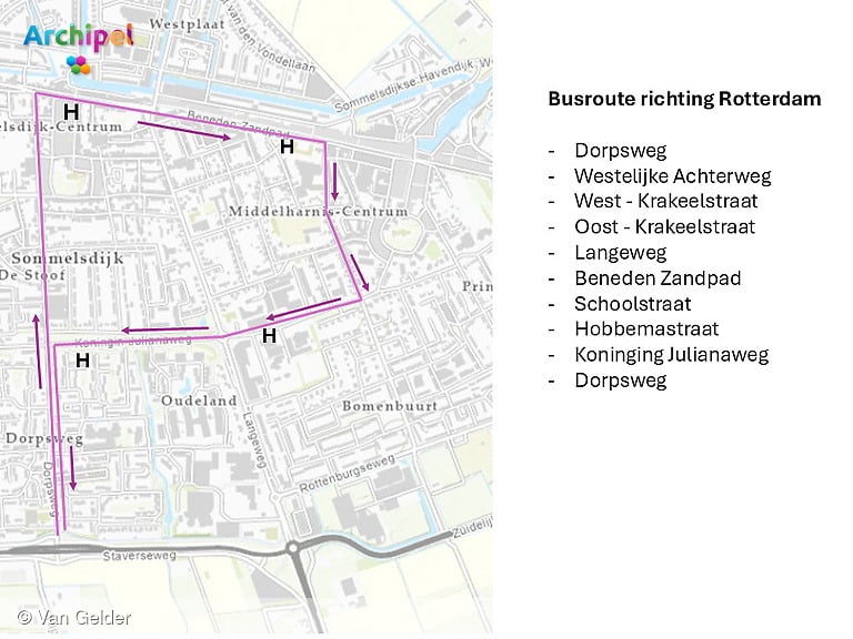 Oudelandsedijk afgesloten vanaf maandag 27 oktober