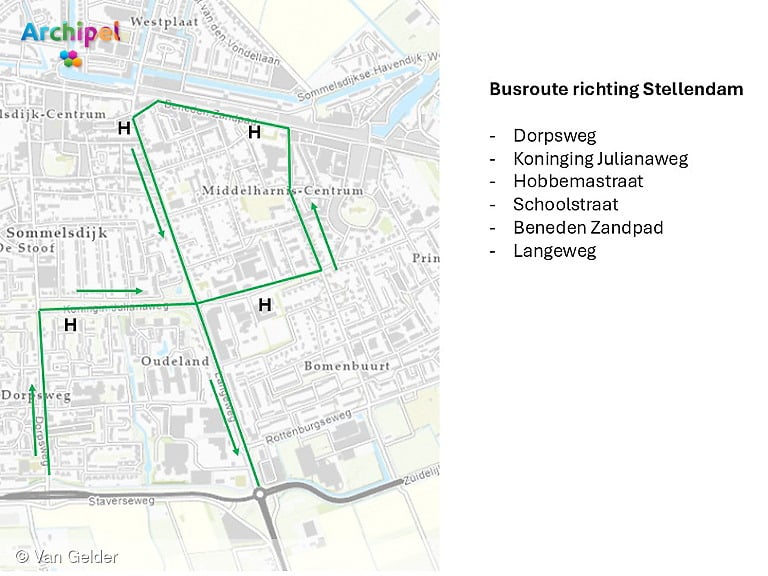 Oudelandsedijk afgesloten vanaf maandag 27 oktober