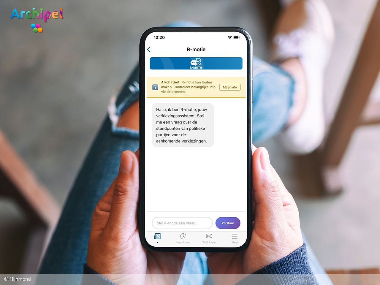 Chatbot voor verkiezingen: begrijpen, niet overtuigen