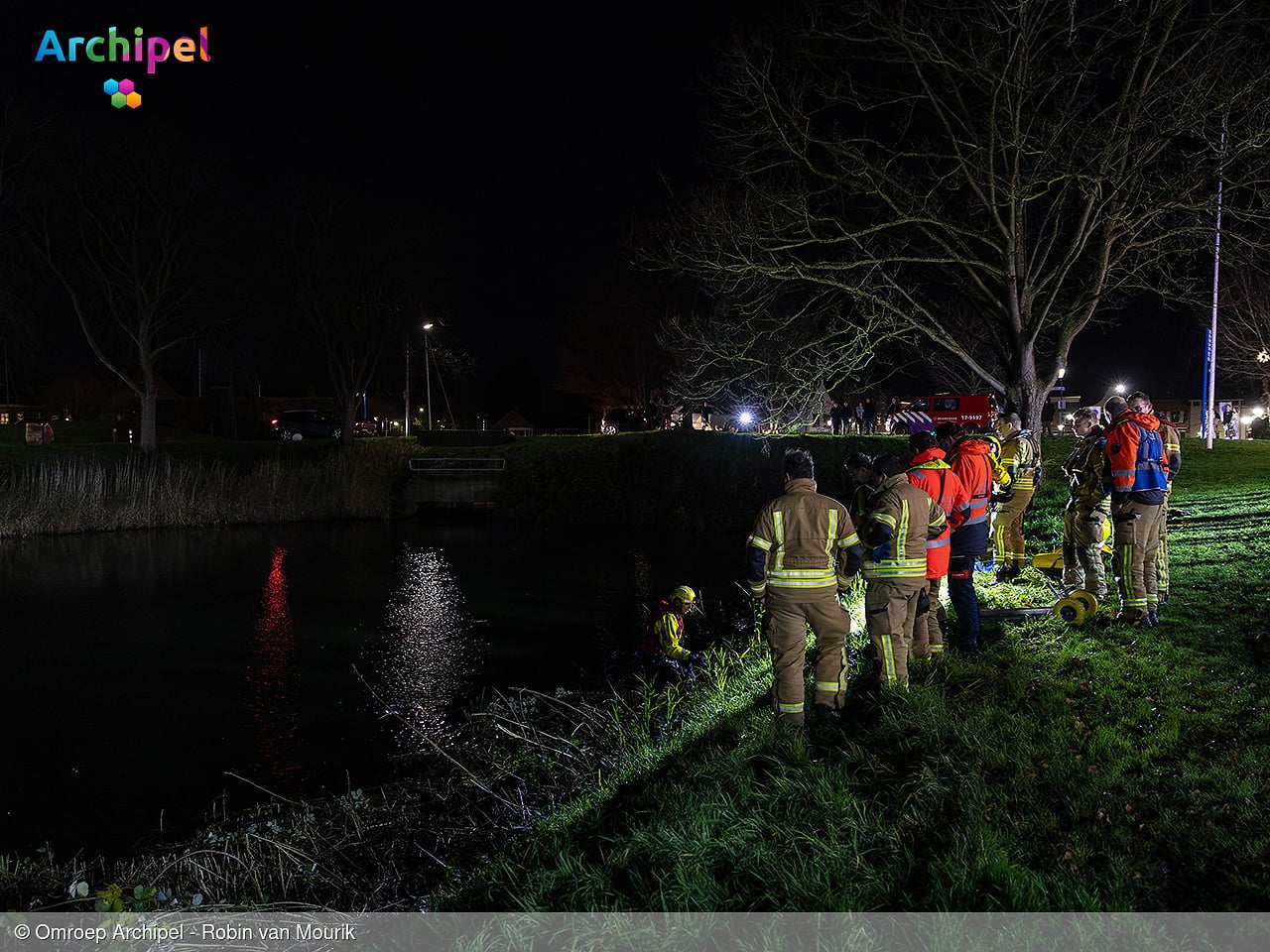 Grote zoekactie na vondst fiets in het water
