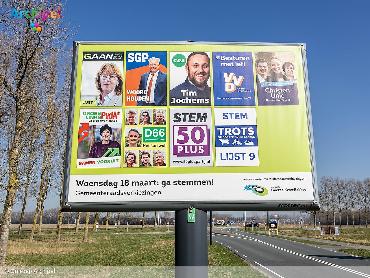Radioprogramma Op de Hoagte over de gemeenteraadsverkiezingen