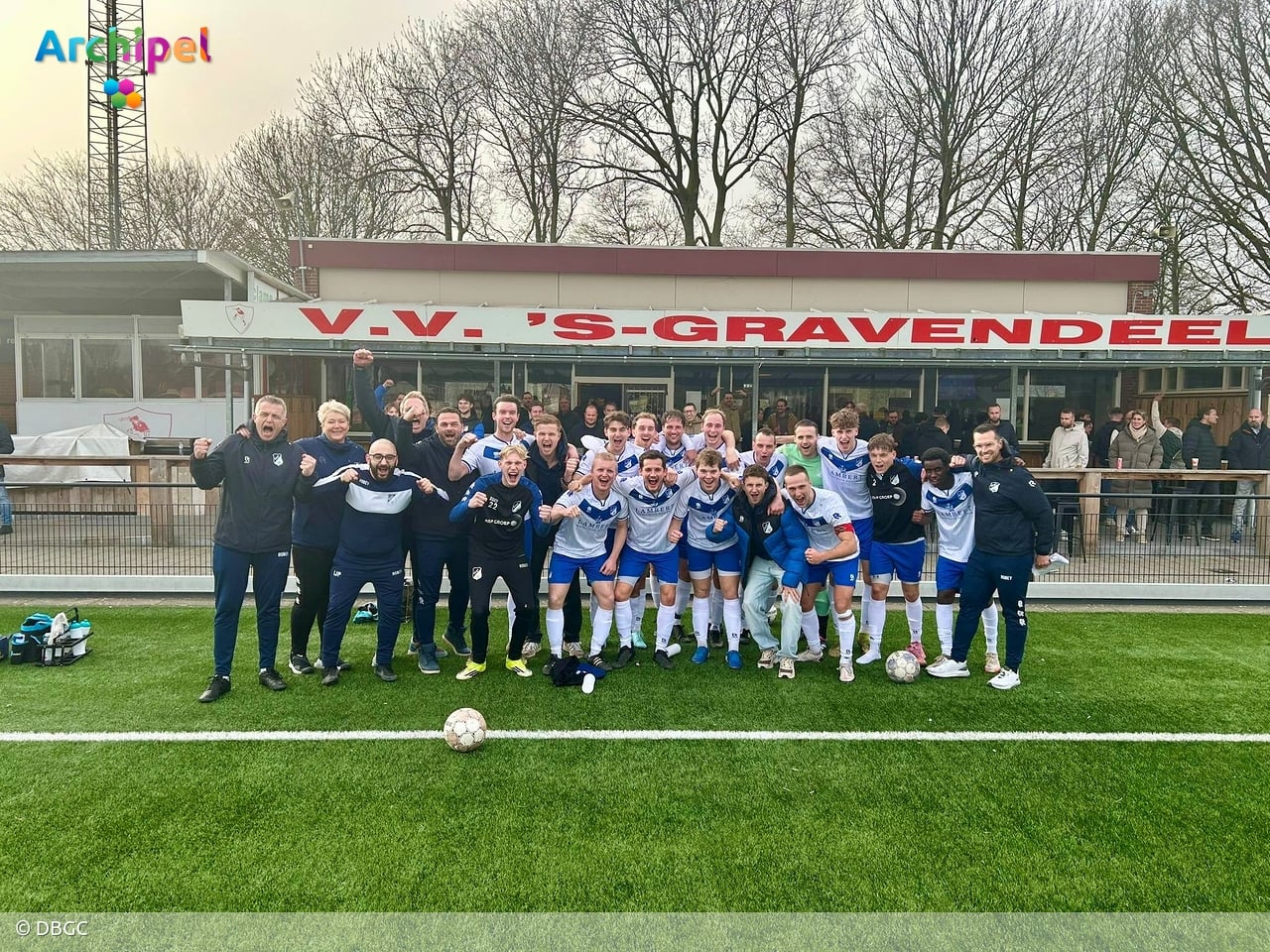 DBGC pakt overtuigend de tweede periodetitel