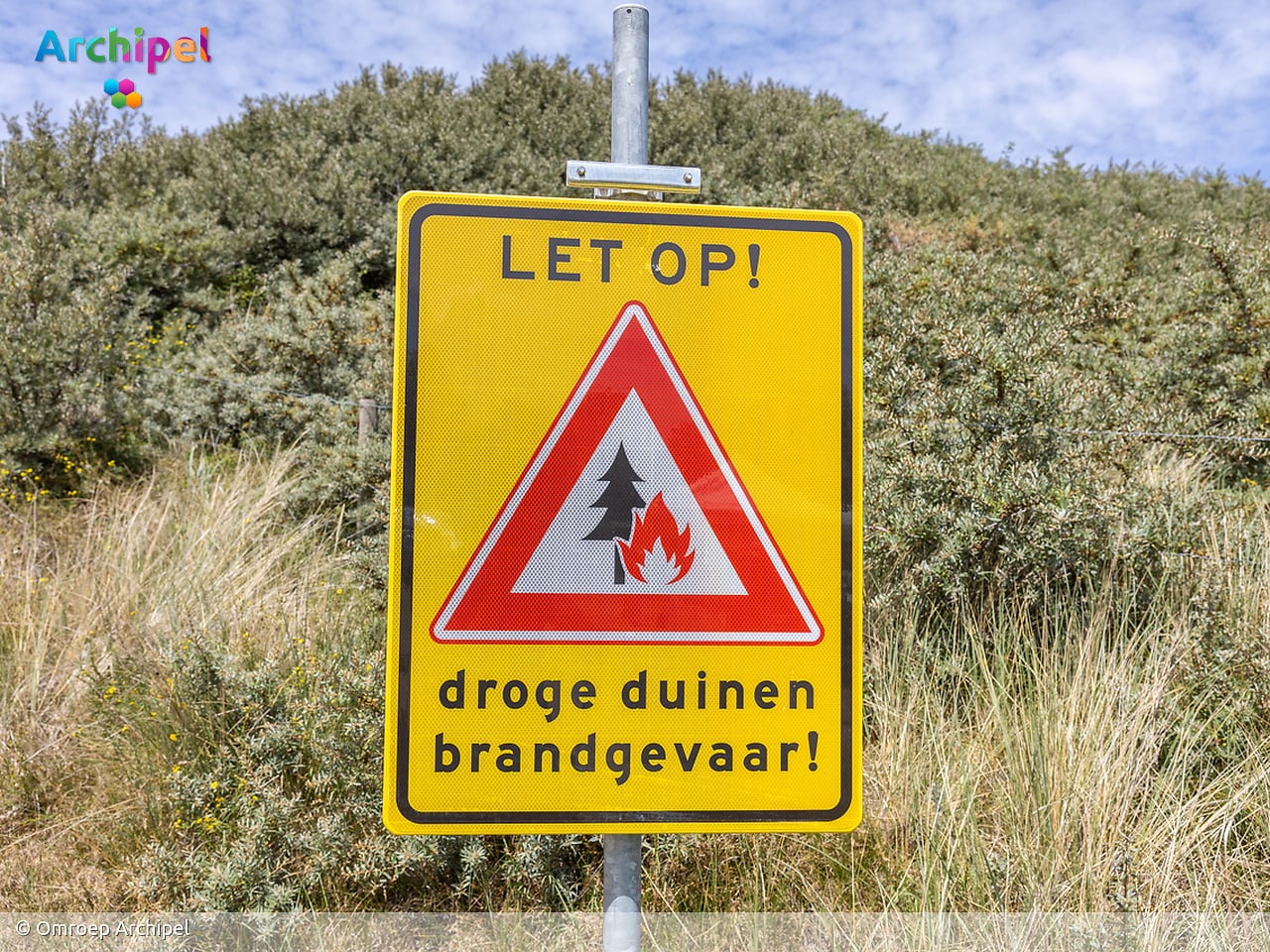 Duingebieden kurkdroog: natuurbrandrisico loopt op