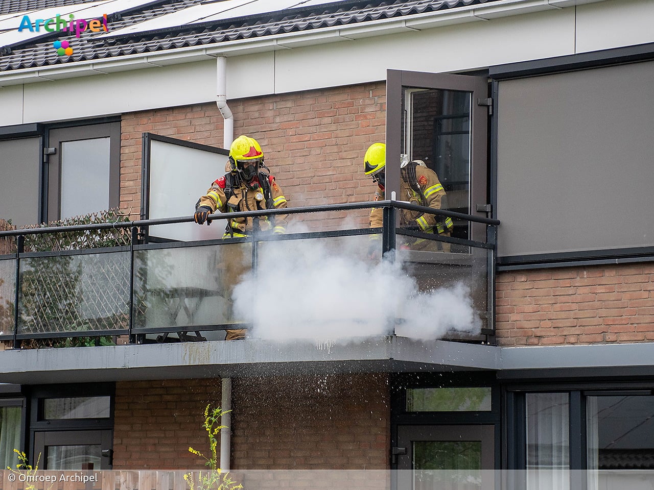 Brandweer rukt uit voor brandende frituurpan