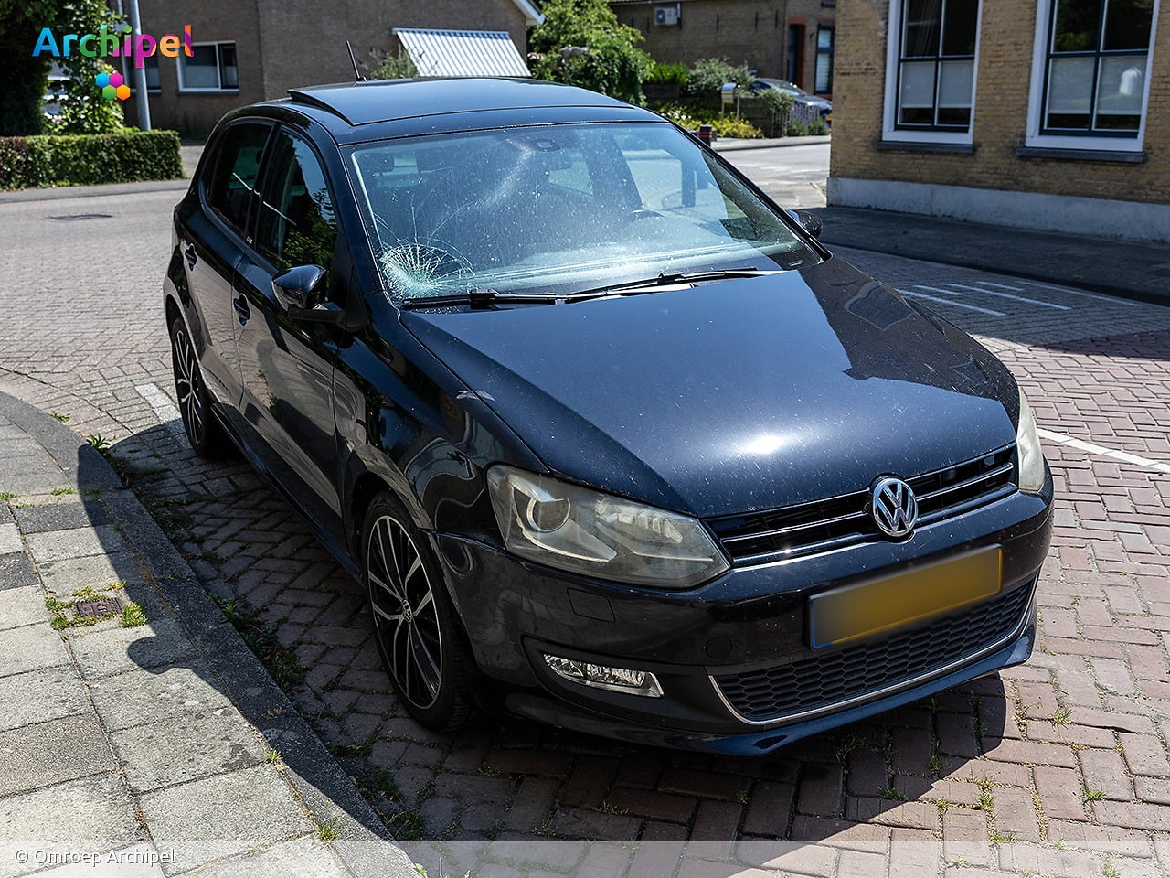 Stepper raakt gewond bij botsing met auto
