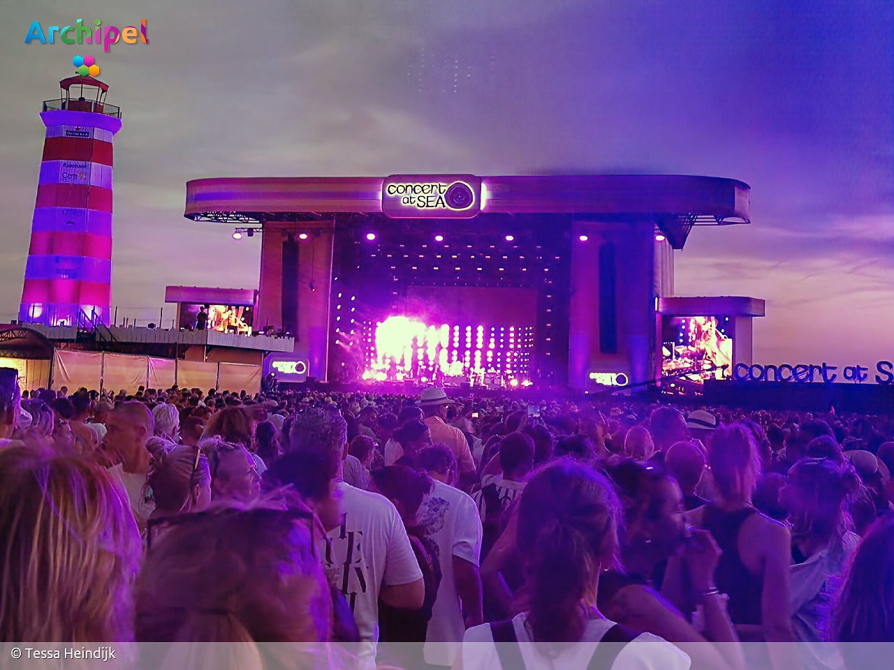 Blikseminslag zorgt voor tijdelijke ontruiming bij Concert at Sea