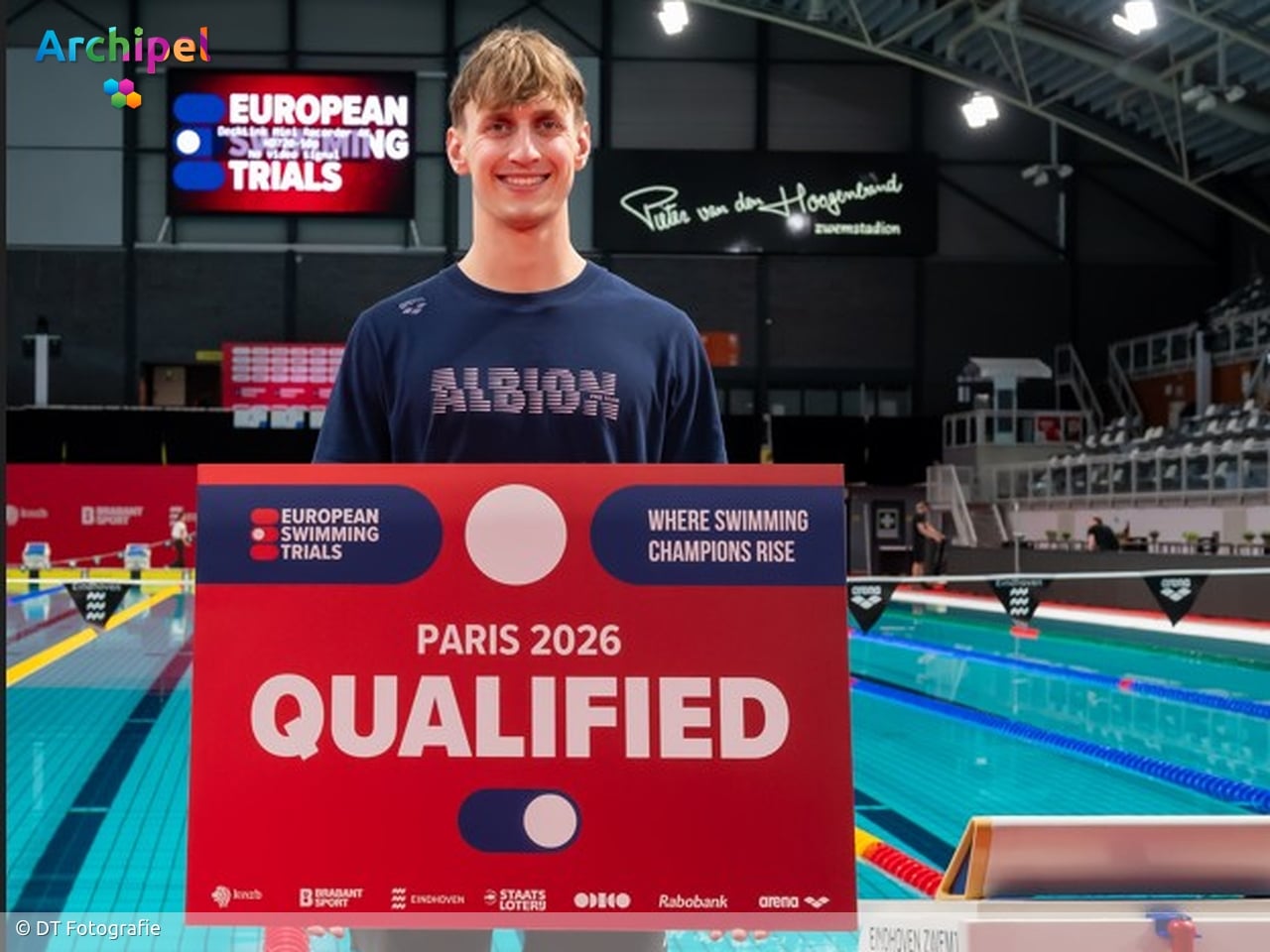 Floris Tanis plaatst zich voor EK zwemmen in Parijs