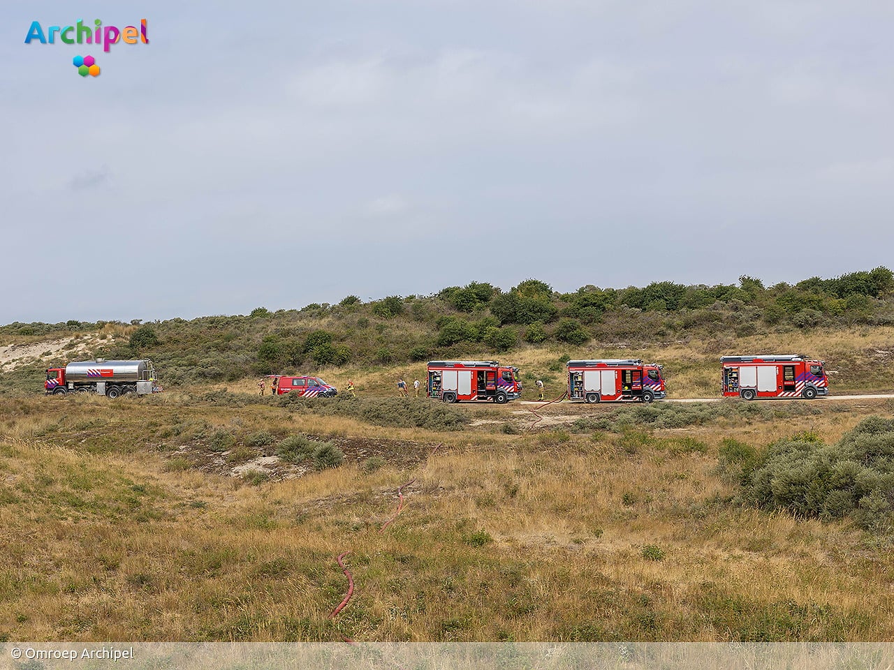 Brand in duingebied Ouddorp onder controle