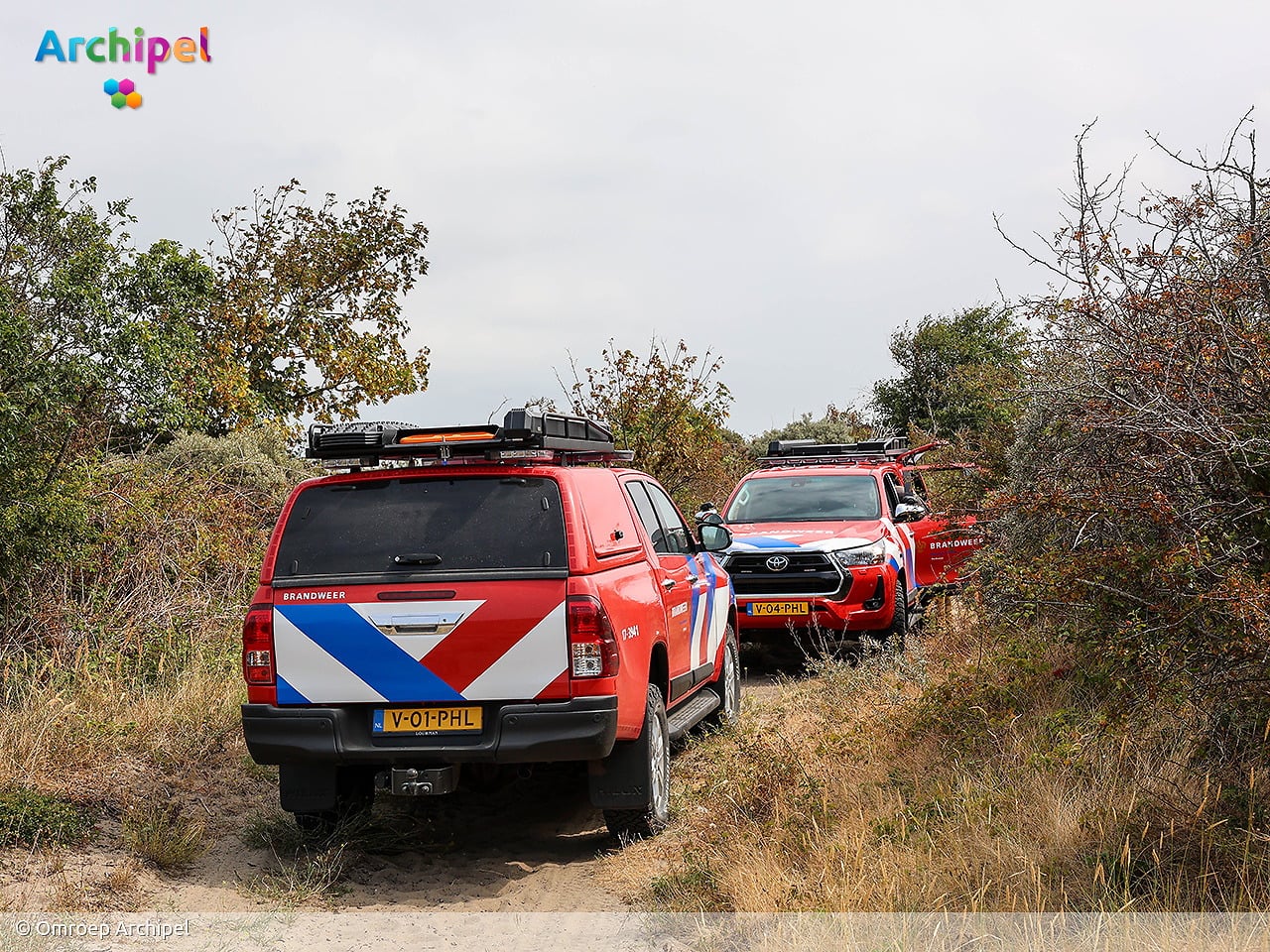 Brand in duingebied Ouddorp onder controle