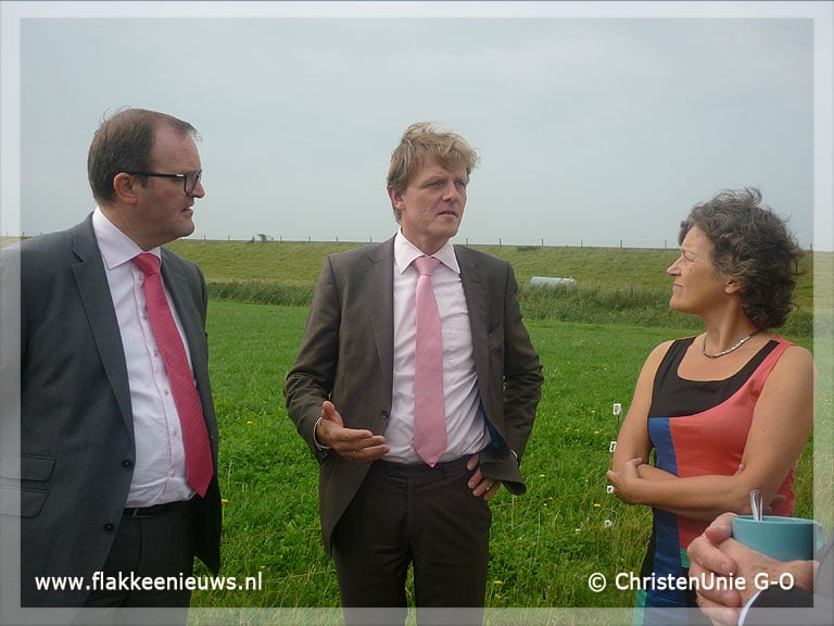 ChristenUnie-SGP Zuid-Holland bezocht Goeree-Overflakkee