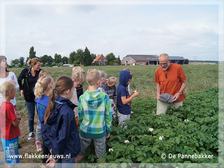 De Pannebakker bezoekt boerderij