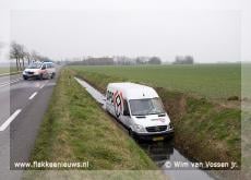 Pakketpost in de sloot