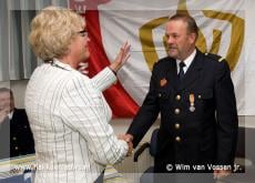 Koninklijke onderscheiding voor brandweerman