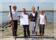 Ondertekening overeenkomst Waterjump Brouwersdam