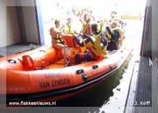 Net gedoopt en gelijk aan het werk