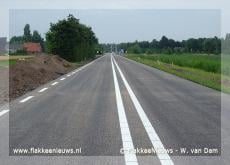 Hoofdrijbaan N215 20 juli weer open