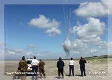 Bom gevonden op Ouddorpse strand