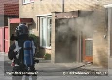 Brand in bijkeuken