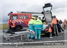 Ongeval N59 nabij Oude-Tonge