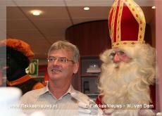 Afscheid Piet Boekholt met speculaas