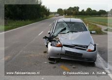 Ongeval tussen tractor en personenwagen