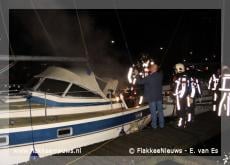 Scheepsbrand in Middelharnis