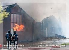 Zeer grote brand in bakkerij Ooltgensplaat (video)