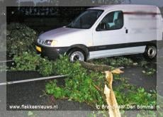 Noodweer richt veel schade aan