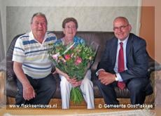 Bruidspaar De Waal- Berkenbosch 50 jaar getrouwd