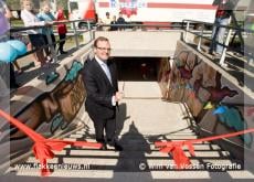Heropening voetgangerstunneltje Melissant