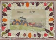 Taart en gift voor jarige KNRM